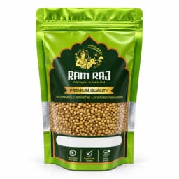 Whole Coriander Seeds (Dhaniya) in Ram Raj branded pouch