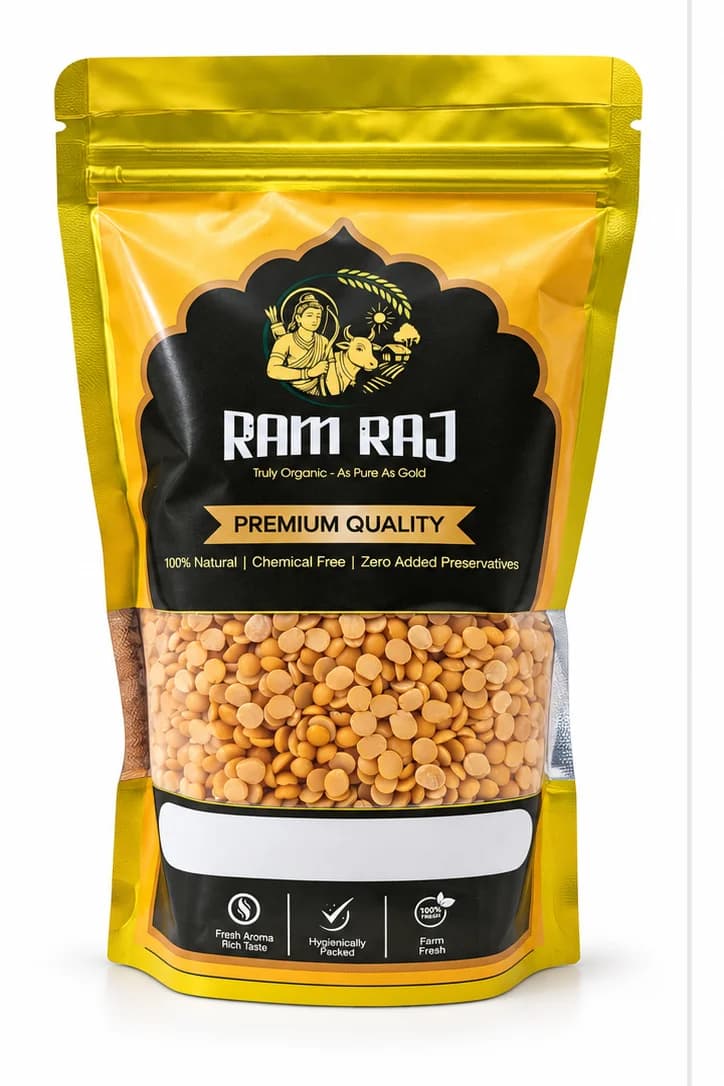 Ramraj Organic Toor Dal (Arhar Dal) — pouch