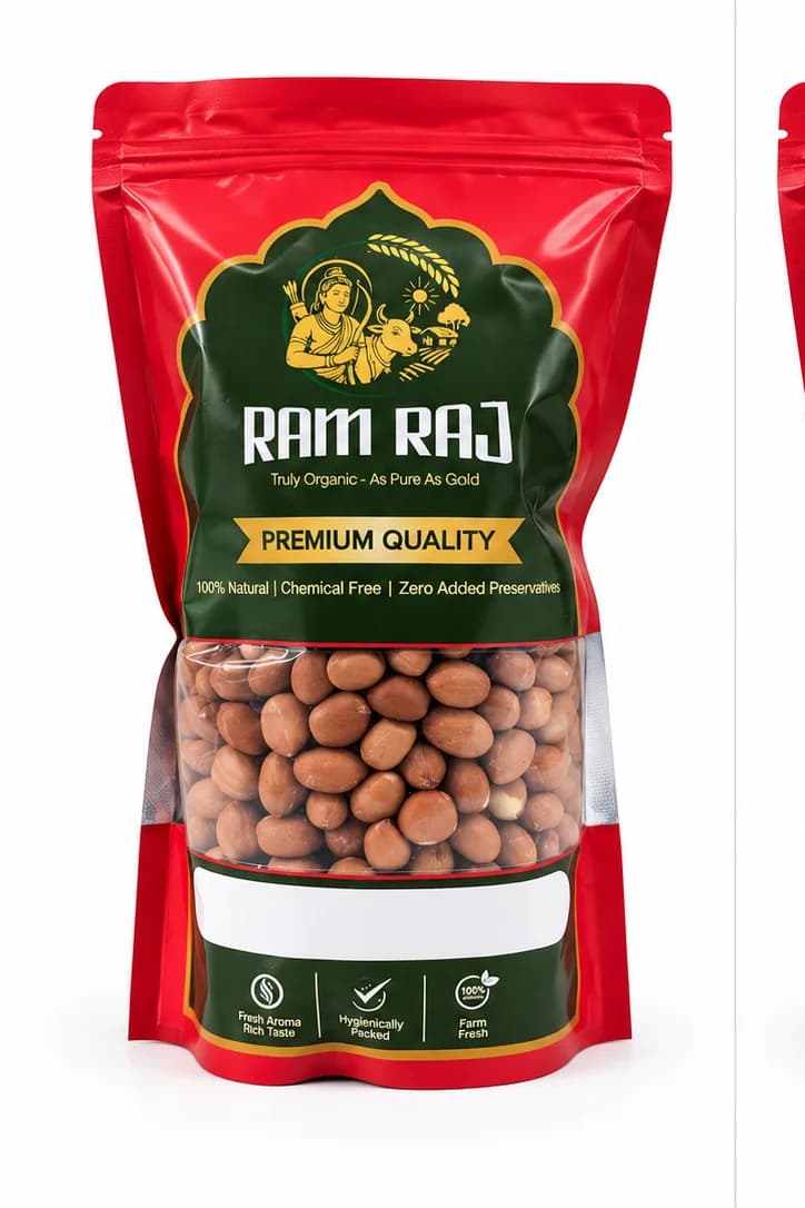 Ramraj Organic Groundnuts — pouch