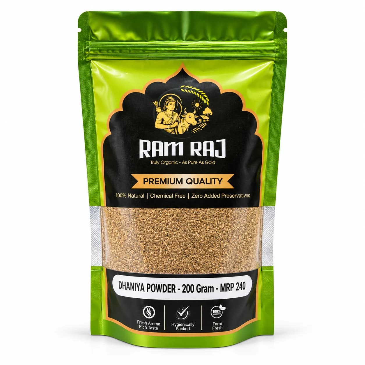 Ramraj Organic Dhaniya Powder — pouch
