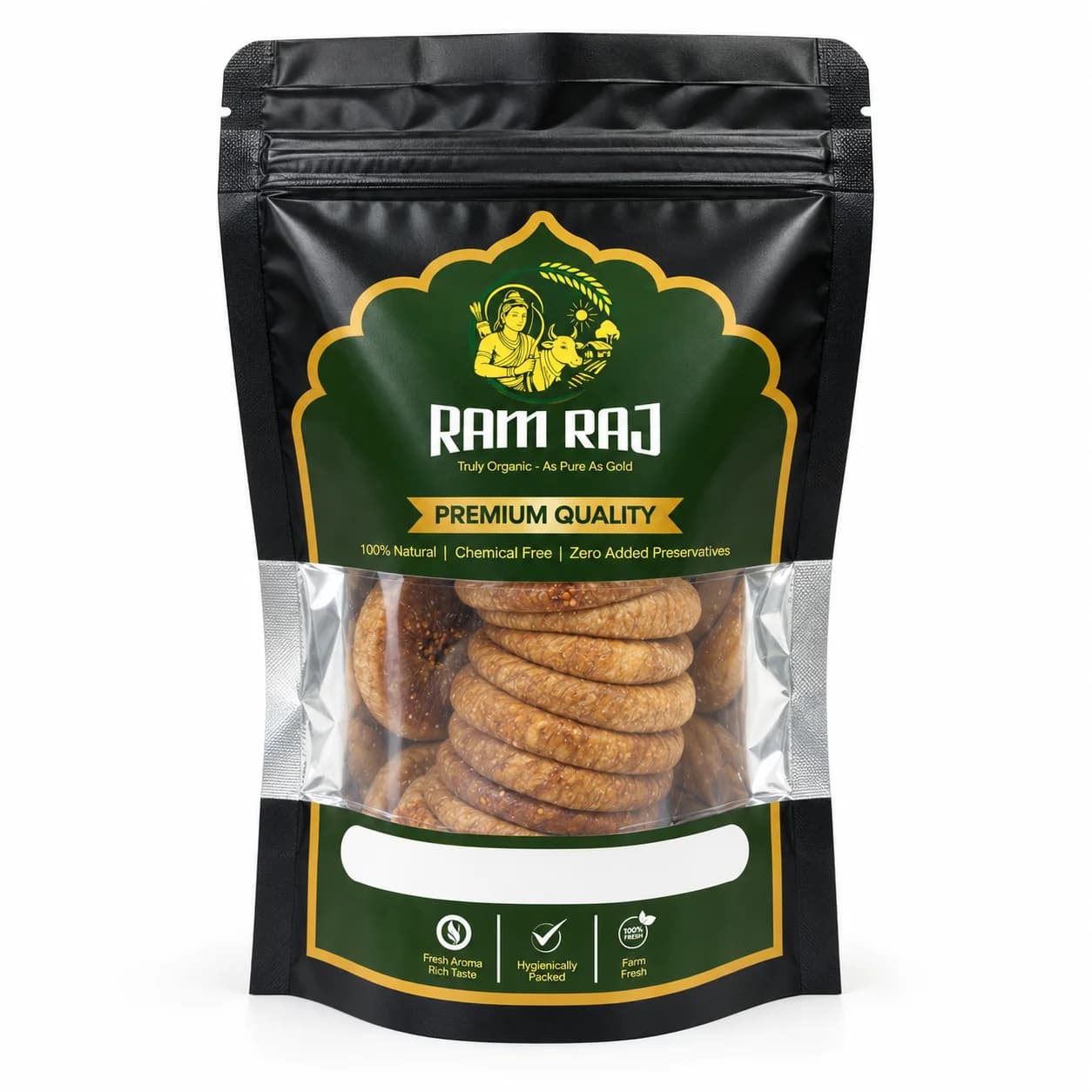Dried figs (Anjeer) in Ram Raj branded pouch