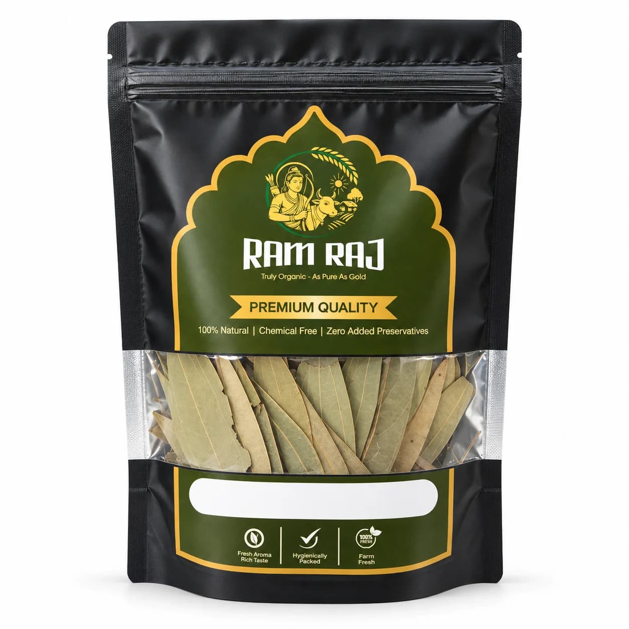 Bay leaves (Tej Patta) in Ram Raj branded pouch