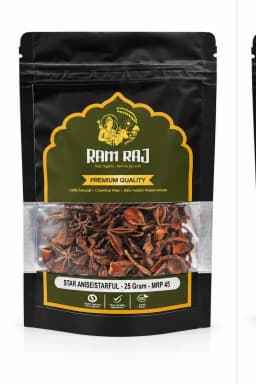 Ramraj Organic Star Anise — pouch